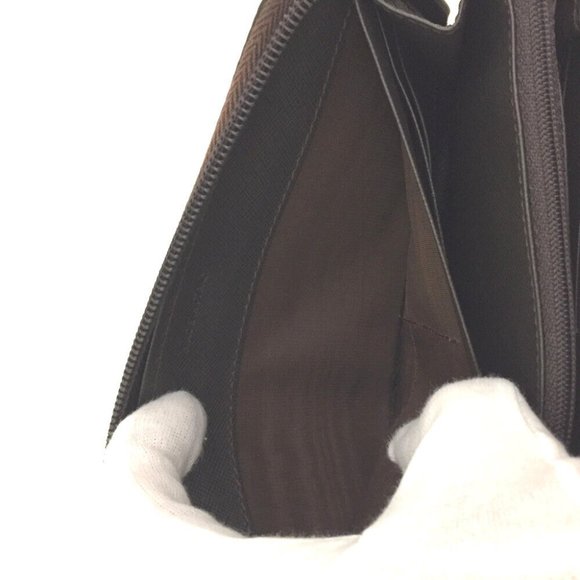 PRADA Logo Plate Nylon Zip Around Long Wallet/1F8562 - Picture 7 of 8